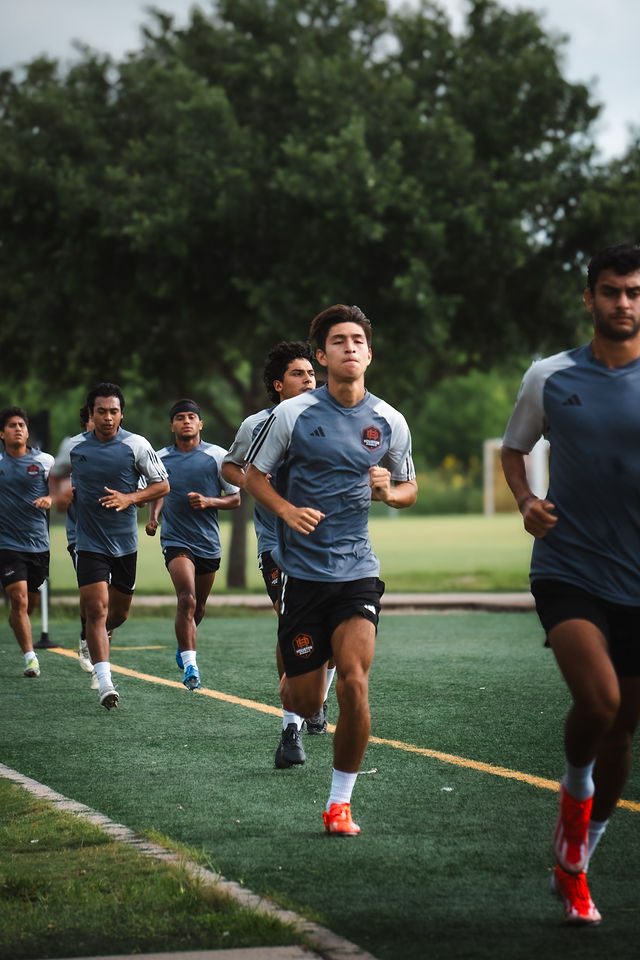 Team training run